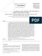 Comparison of yogurt, soybean, casein, and amino acid–based diets in children with persistent diarrhea.pdf