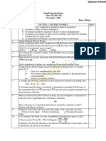 CBSE Class 12 Sample Paper 2018 - Economics