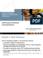 Instructor Materials Chapter 2: Point-to-Point Connections: CCNA Routing and Switching Connecting Networks