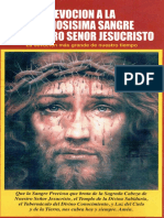 Debocion A La Preciosisima Sangre de Nuestro Senor Jesucristo PDF