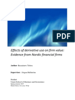 Effects of derivative use on firm value Evidence from Nordic financial firms.pdf