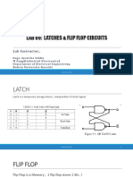 Lab 09: Latches & Flip Flop Circuits