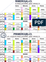 Horarios Por Curso 2019