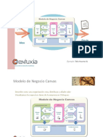 Modelo de Negocio Canvas Ejemplo PDF