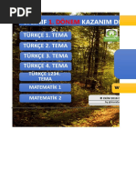 Sinif Kazanim Değerlendirme Ölçekleri 3. Sinif Kazanim Değerlendirme Ölçekleri Türkçe 1. Tema Türkçe 2. Tema Türkçe 3. Tema Türkçe 4. Tema