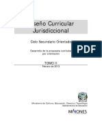 Diseño Curricular Nivel Medio Ciclo Orientacion Tomo II PDF