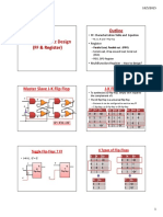 Sequential Logic Design (FF & Register) (FF & Register) : Master Slave J K Flip Flop J K Flip Flop