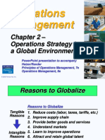 Operations Management: - Operations Strategy in A Global Environment