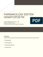 Farmakologi Sistem Hematolimfopoetik