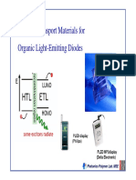 Electron Transport Materials For Organic Light-Emitting Diodes