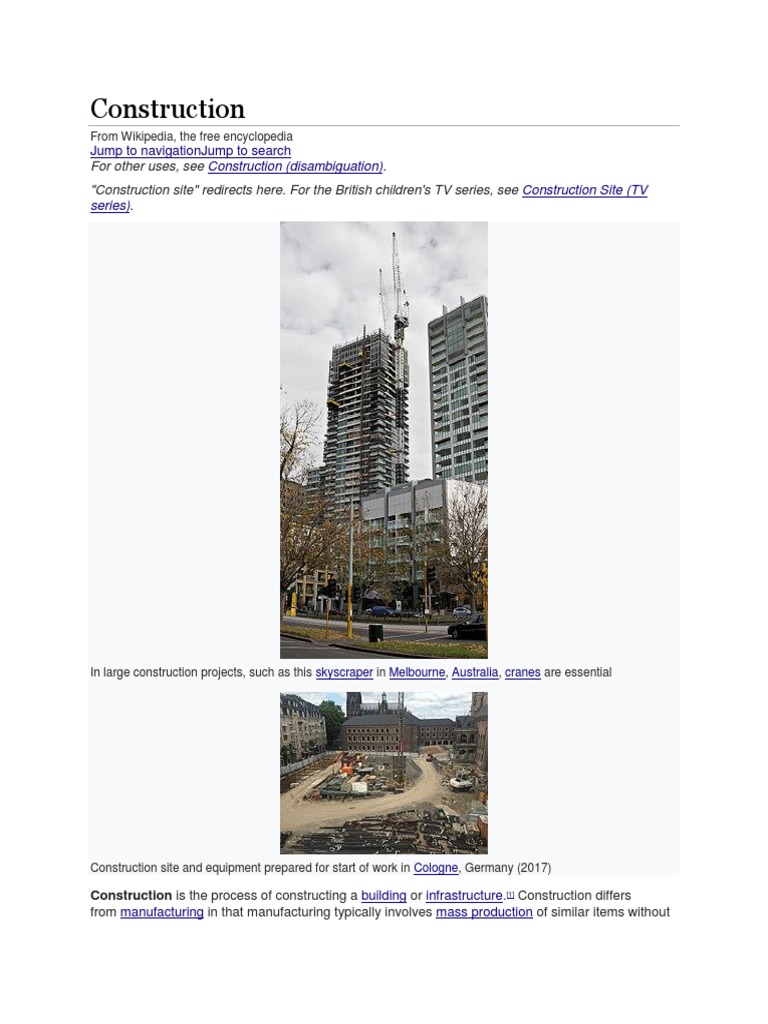 CONSTRUCTION DEFINITION MEANING intelligence overview