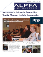 Members Participate in Personality Test & Marcum Rachlin Presentation