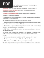 Contractility: The Strength of Contraction at Any Given End-Diastolic Volume