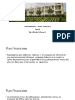 Planeamiento y Control Financiero Caso 2 Mg. Alfredo Velazco G