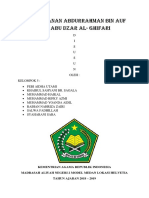 Makalah Abdurrahman Bin Auf Dan Alghifari