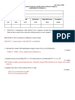 CHM2911 TutorialQuesn Week4 2018 Ass1 Answers