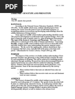 Lesson Plan: Genotype and Phenotype: Rationale