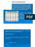 Ejemplo de Regionalizacion