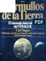 Murmullos de La Tierra C Sagan Planeta 1981 PDF