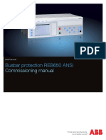1MRK505289-UUS A en Commissioning Manual Busbar Protection REB650 1.3 ANSI PDF