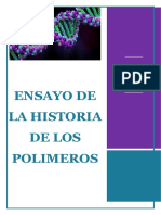 Historia de Los Polimeros