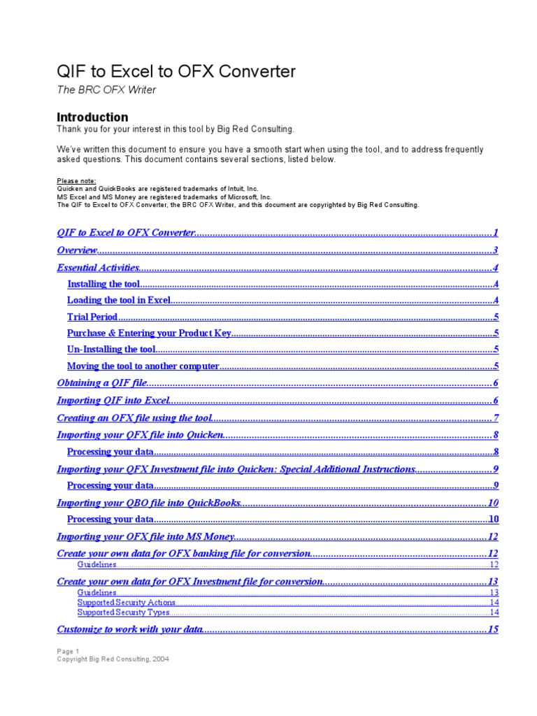 Convert Excel To Qfx Format _ Open Qfx File Online – KTPLZW