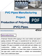 PVC Pipes Manufacturing Project. Production of Polyvinyl Chloride (PVC) Pipes. - 863654 PDF