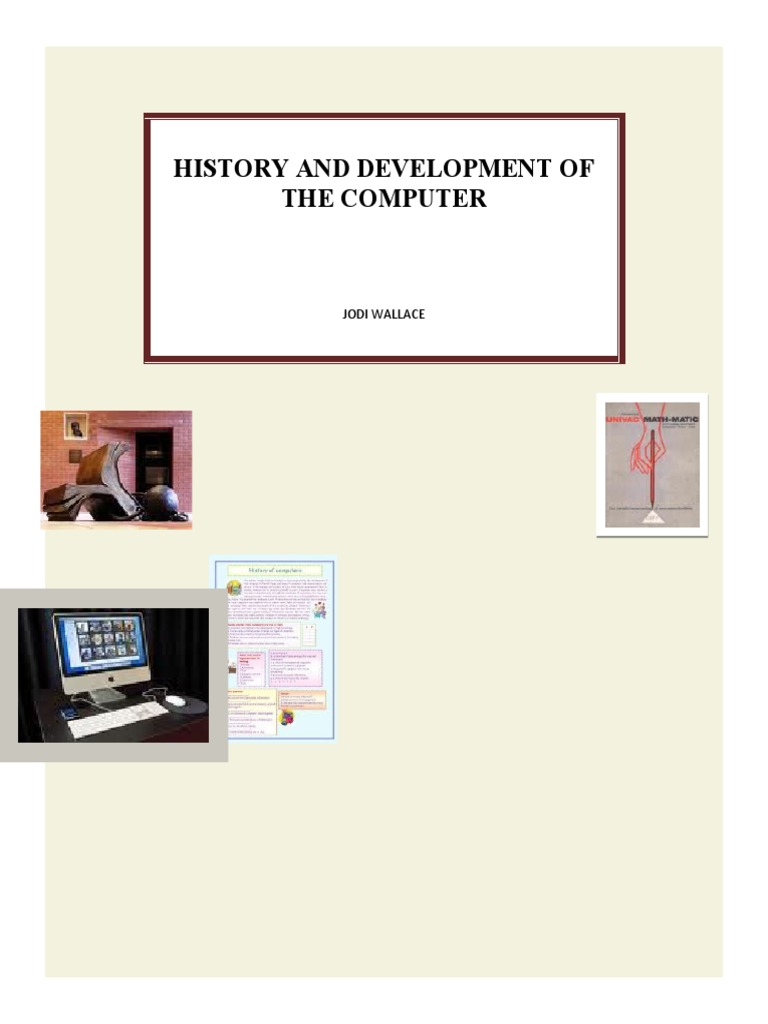 The History of Computer | PDF | Integrated Circuit | Machines