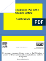 Pharmacovigilance in The Philippine Setting - NOEL CRUZ