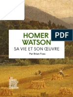 Homer Watson: Sa Vie Et Son Œuvre