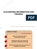 Accounting Information and Finance
