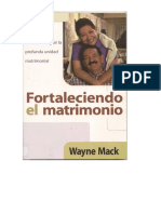 Fortaleciendo El Matrimonio - Wayne Mack PDF