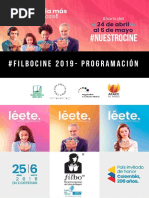 Programación #FILBOCINE 2019