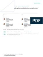 The Effects of Paper Recycling and Its Environmental Impact: Iveta Cabalova František Kačík