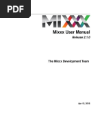 Mixxx Manual PDF