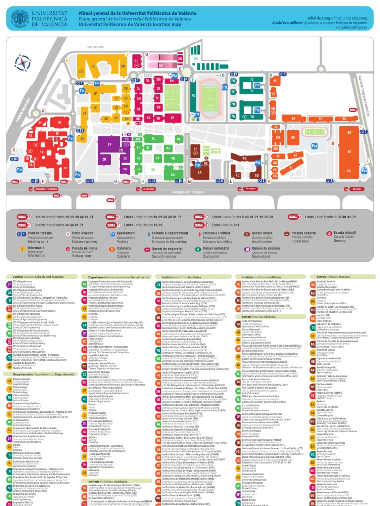 Plano Upv Es | PDF