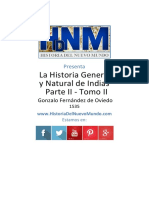 1535 - Historia General Y Natural de las Indias. Gonzalo Fernandez de Oviedo Parte II Tomo II.pdf