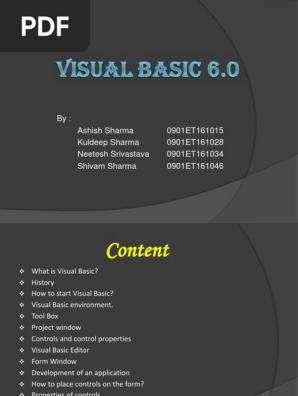 Visual Basic