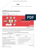 SCCM Interview Questions & Answers PDF
