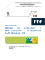 Manual de Operación Optimización Fase II v1 PDF