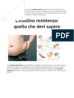 Insulino-resistenza