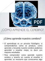 Como Aprende El Cerebro (Agosto 25)