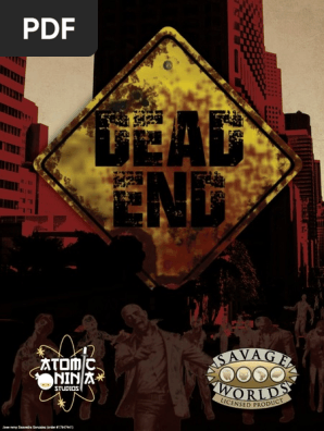 Dead End Jumpstart Edition PDF | PDF | Zombies | Leisure