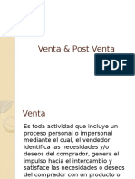 27. Venta & Post Venta