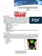 Ficha Tecnica Vinil Textil Siser Fosforescentes Easyweed Glow in The Dark Clave 4962 2900 PDF