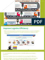 Improve Logistics Efficiency