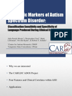 Imfar2016 Linguistic Markers of Autism