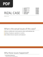 Rizal Case - Group 8