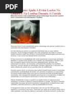 Alongamento Ajuda a Evitar Lesões No Quadril E Na Lombar Durante a Corrida