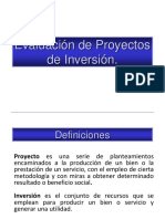 Proyectos de Inversion